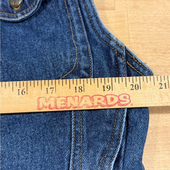 Vintage Gitano First Class Jeans Label Back to the Future Vest Movie Inspired - Picture 10 of 11